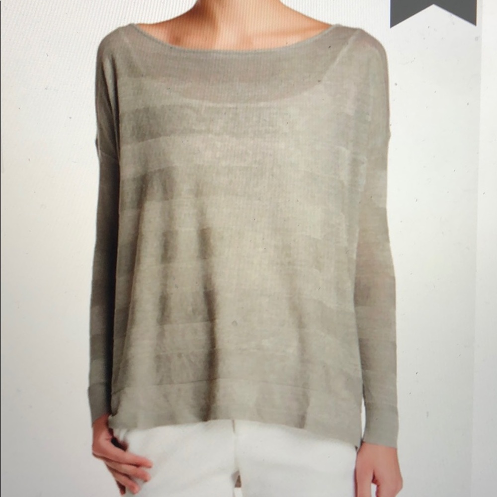 Alice + Olivia Javi Linen Sweater